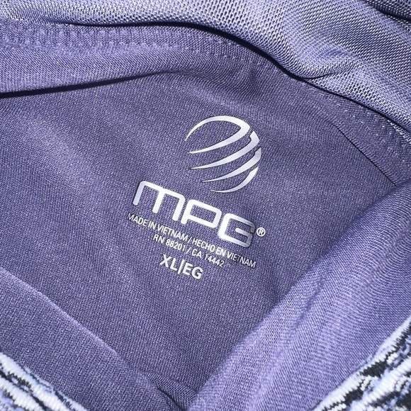 MPG Heathered Gray Purple Athletic Dress With Pockets Size XL EUC - Picture 5 of 7